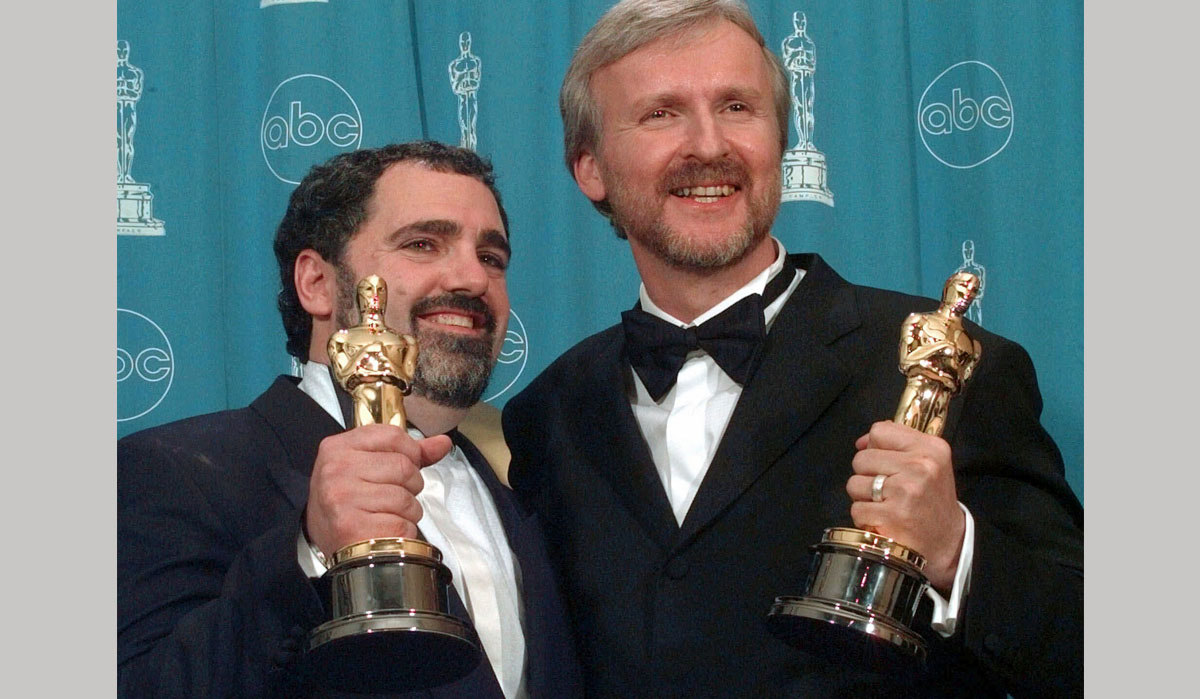 Jon Landau with James Cameron